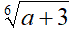 Condizione di esistenza della radice