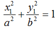 Equazione dell'ellisse nel punto P