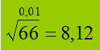 Radice quadrata approssimata per difetto a meno di 0,01